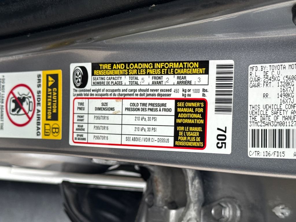 Used 2016 Toyota Tacoma TRD Off-Road w/ Towing Package image 48