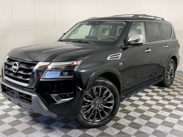 Used 2022 Nissan Armada Platinum w/ Captain's Chairs Package