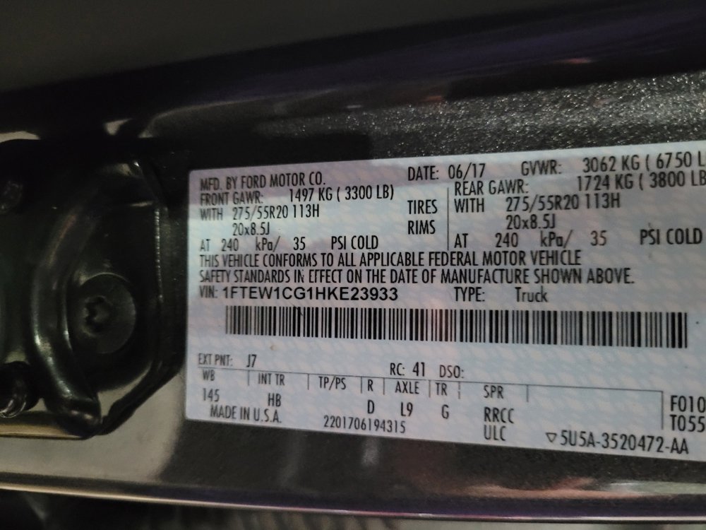 Used 2017 Ford F150 Lariat w/ Equipment Group 502A Luxury image 33