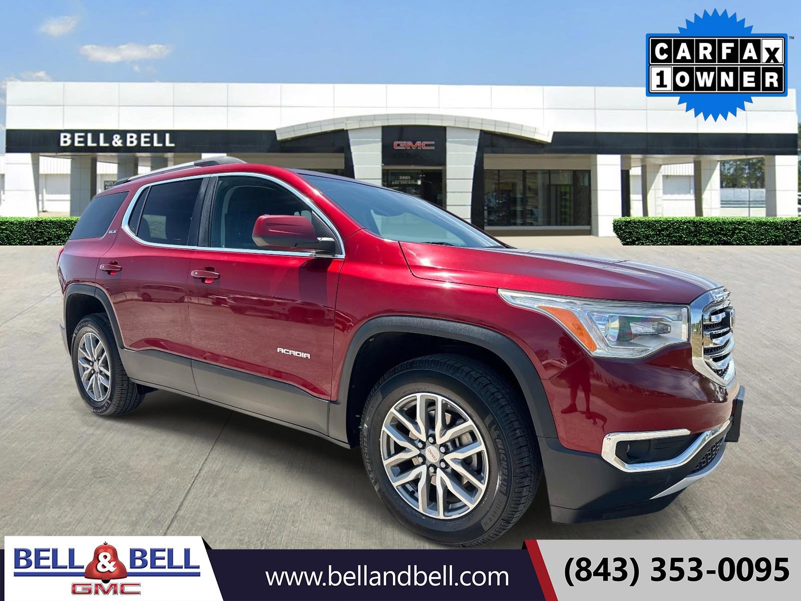 Used 2017 GMC Acadia SLE w/ Driver Alert Package I AWD/4WD image 1