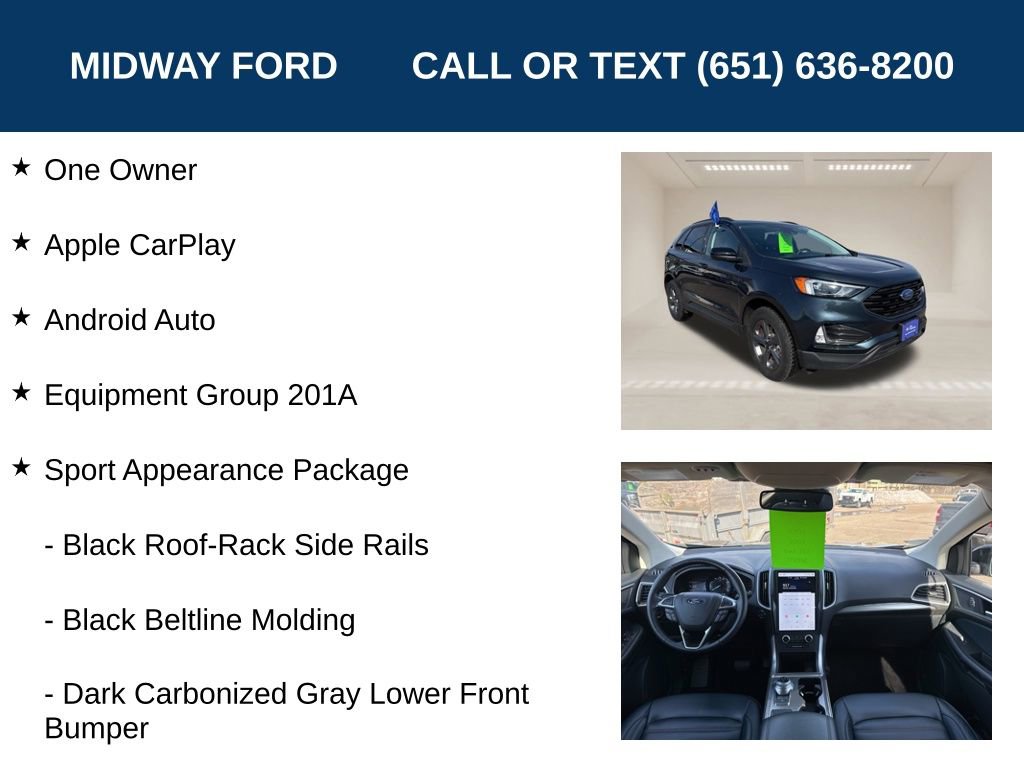 Certified 2023 Ford Edge SEL w/ Sport Appearance Package AWD/4WD image 7
