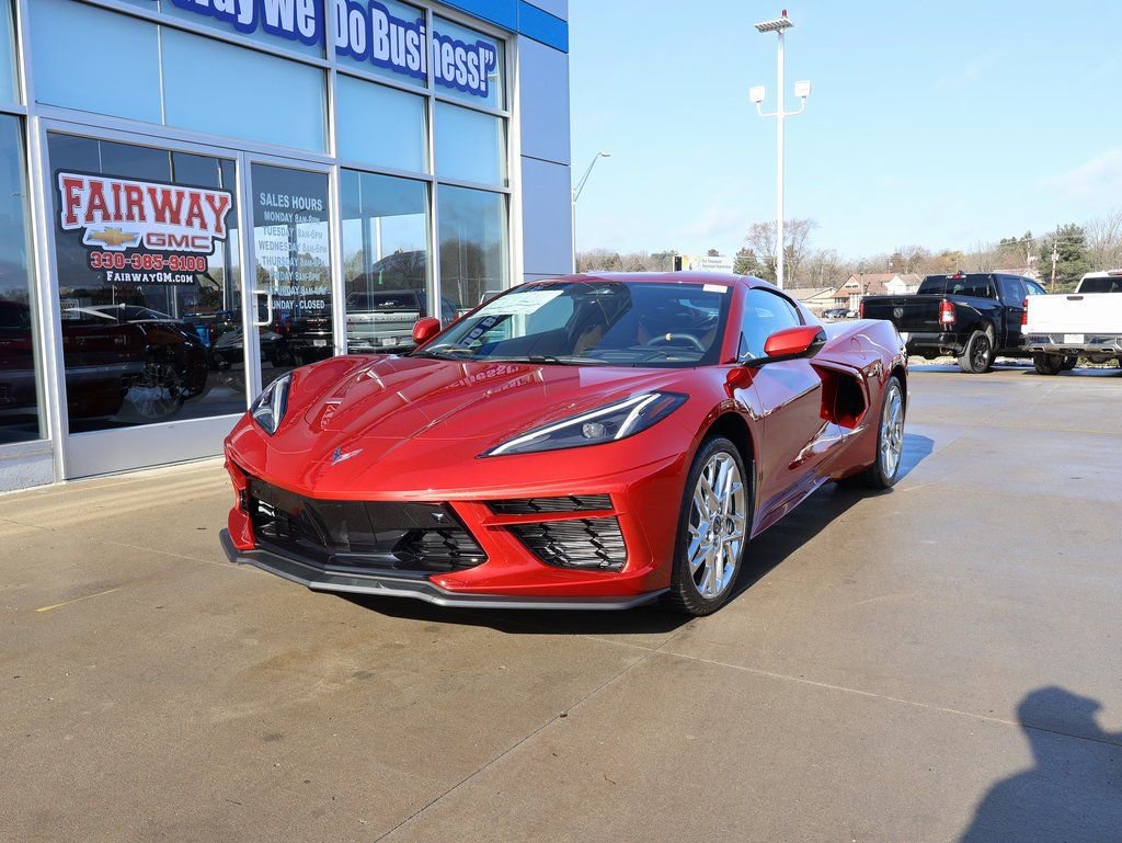 New 2026 Chevrolet Corvette Stingray Preferred Cpe w/ Chrome Exterior Badge Package image 6