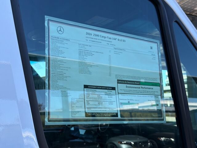 New 2026 Mercedes-Benz Sprinter 2500 image 27