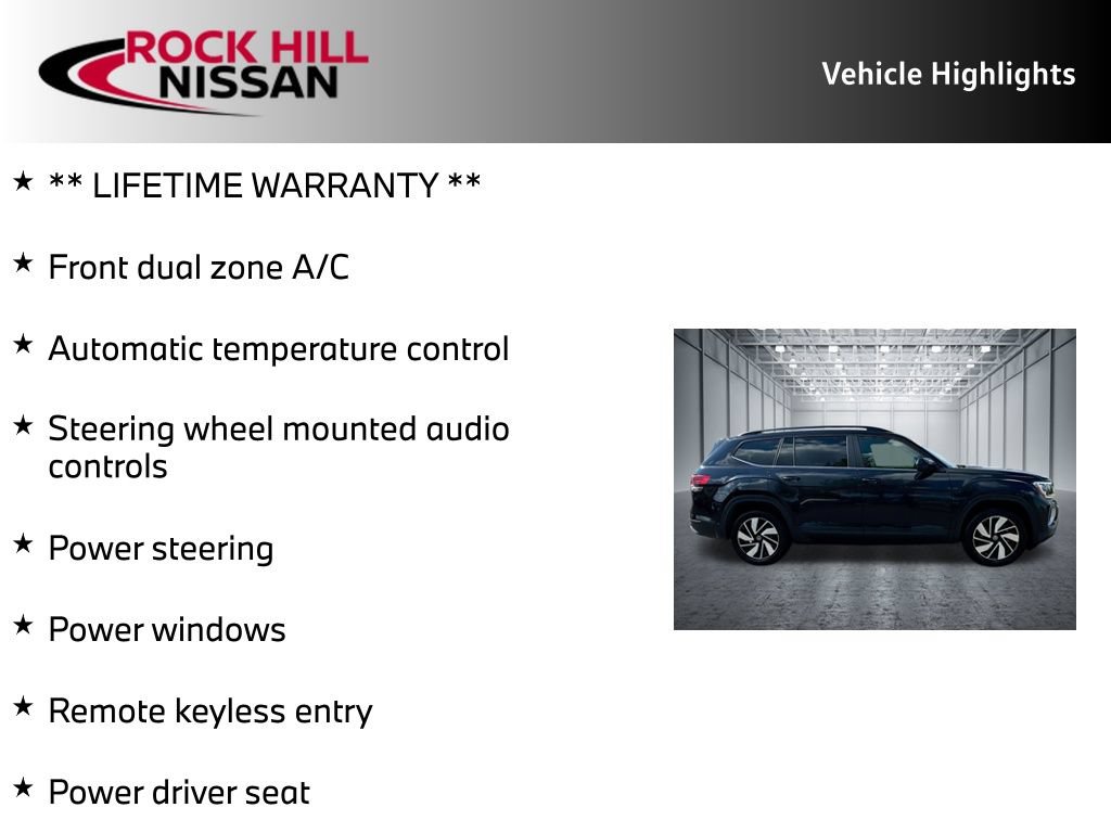 Used 2025 Volkswagen Atlas SE AWD/4WD image 5