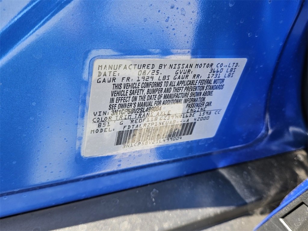 New 2025 Nissan Kicks Play S image 18