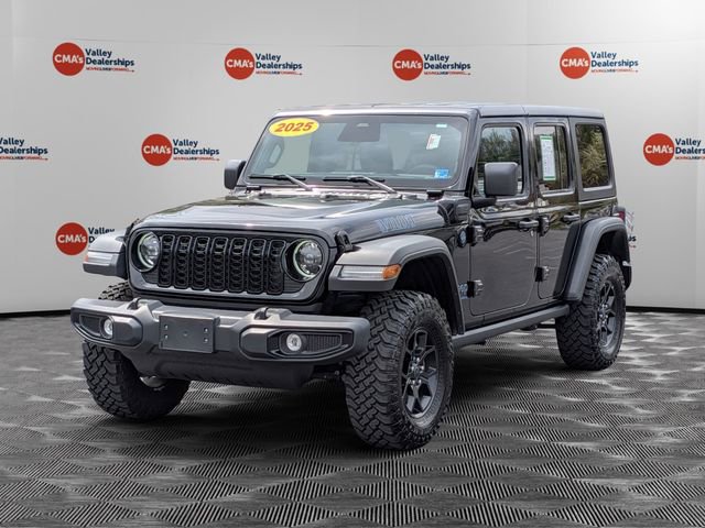 Certified 2025 Jeep Wrangler Unlimited Sport S 4xe AWD/4WD image 1