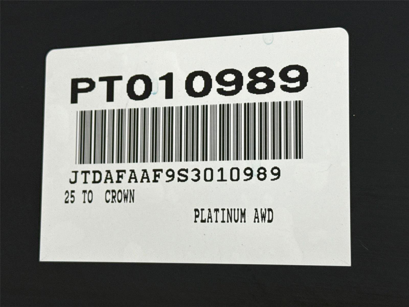 Certified 2025 Toyota Crown Platinum image 48