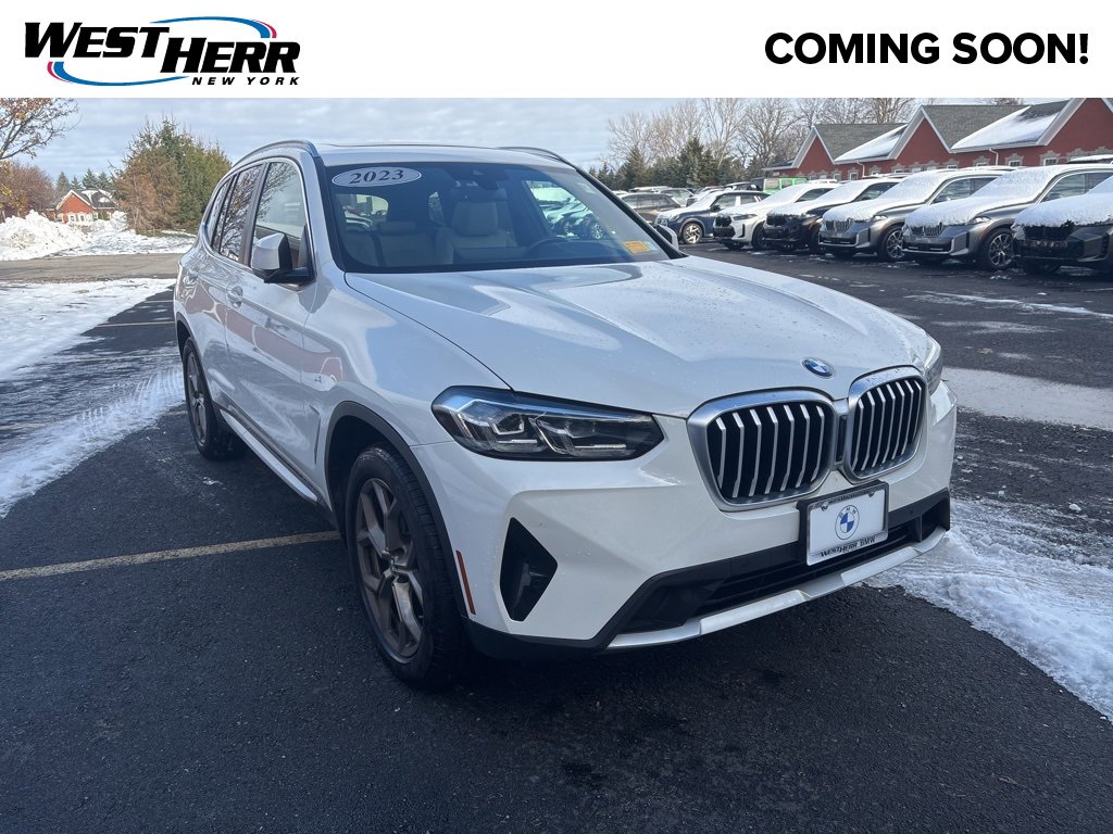 Certified 2023 BMW X3 xDrive30i w/ Premium Package