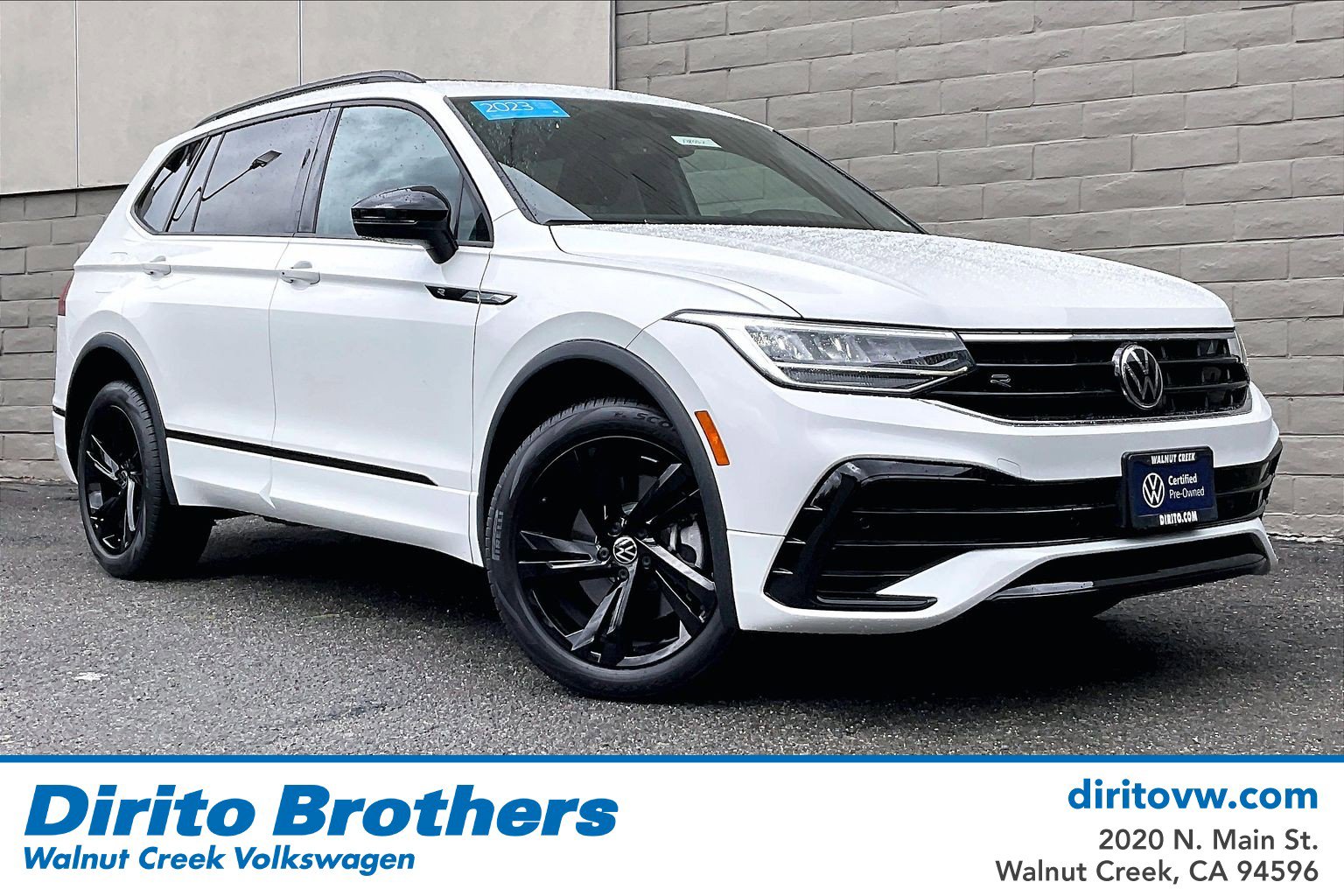 Certified 2023 Volkswagen Tiguan SE R-Line FWD image 1