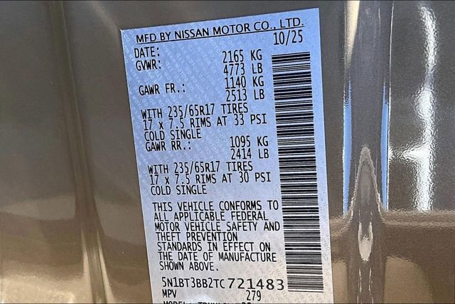 New 2026 Nissan Rogue SV w/ Rock Creek Premium Package image 8