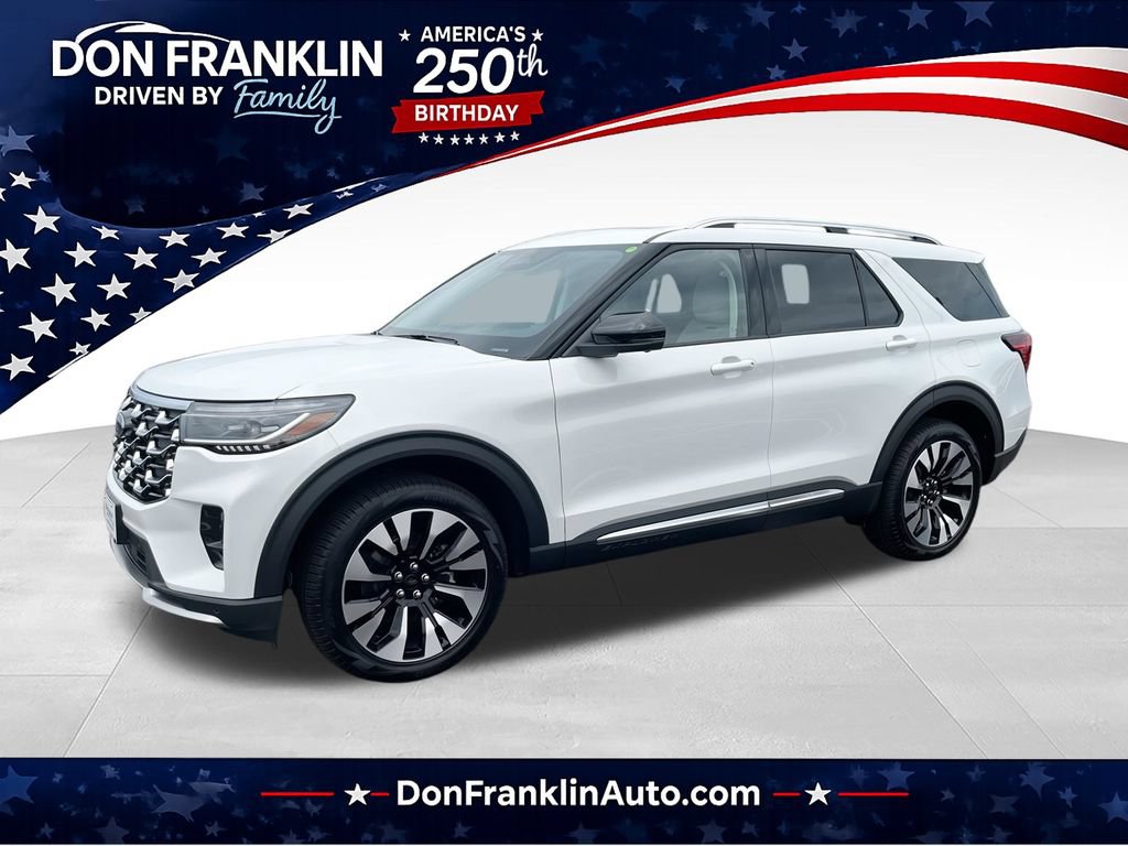 New 2026 Ford Explorer Platinum w/ LUX Leather Package