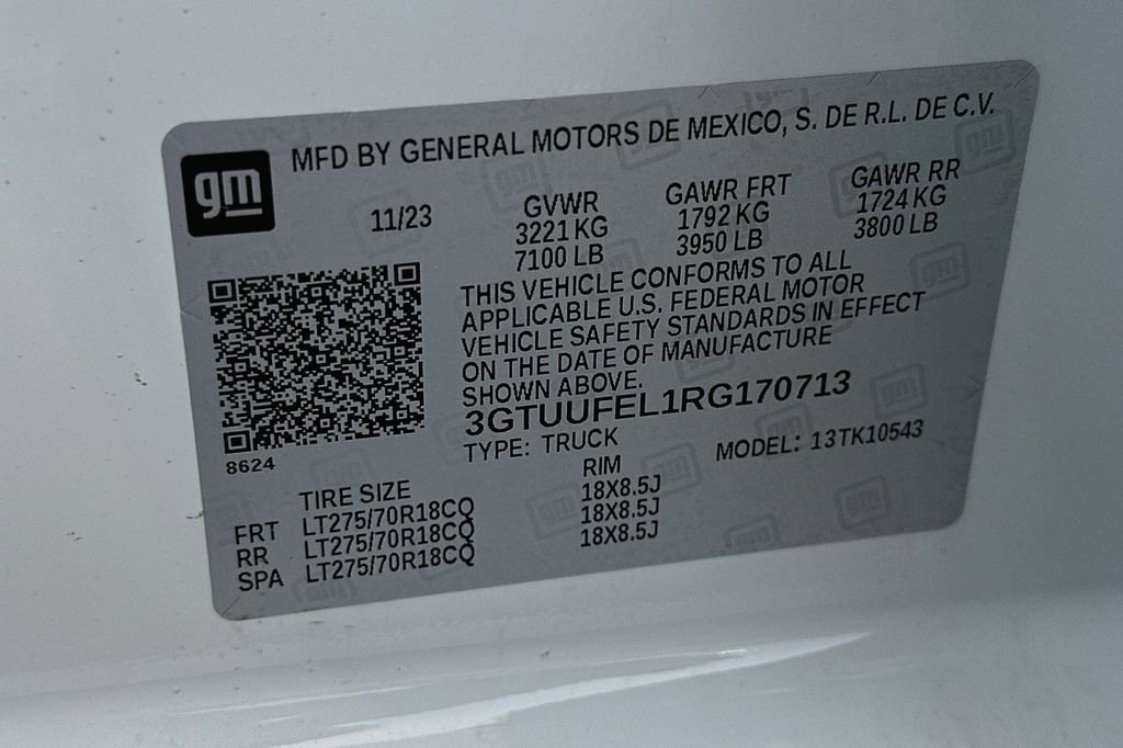 Used 2024 GMC Sierra 1500 AT4X image 22