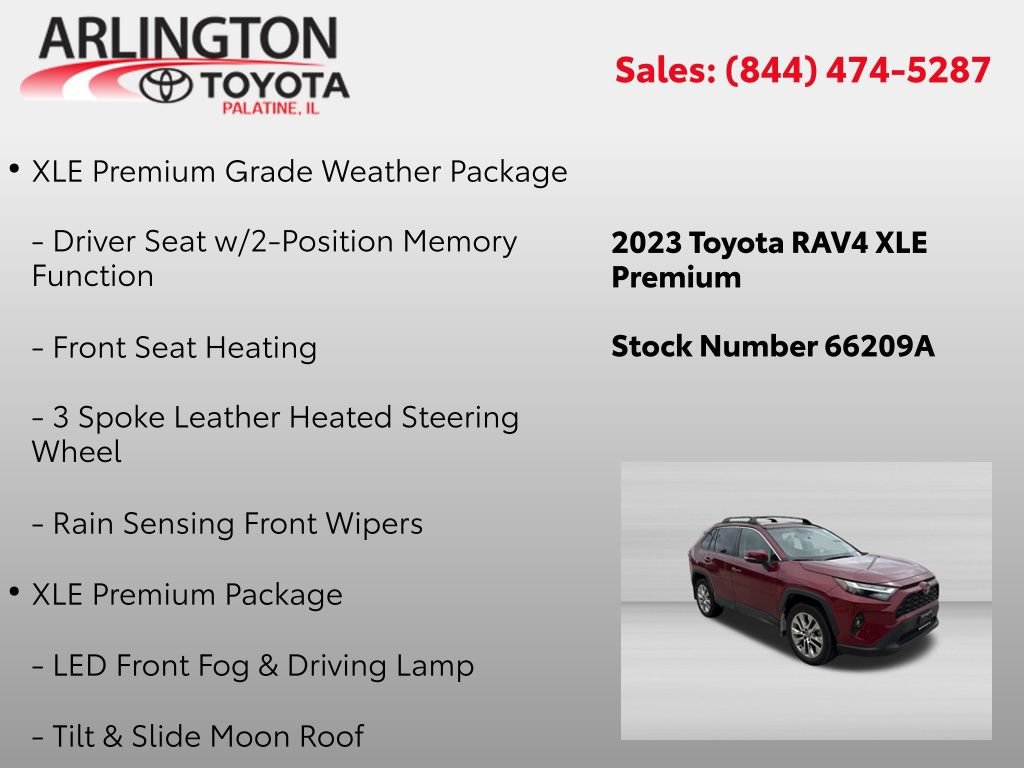 Used 2023 Toyota RAV4 XLE Premium AWD/4WD image 4