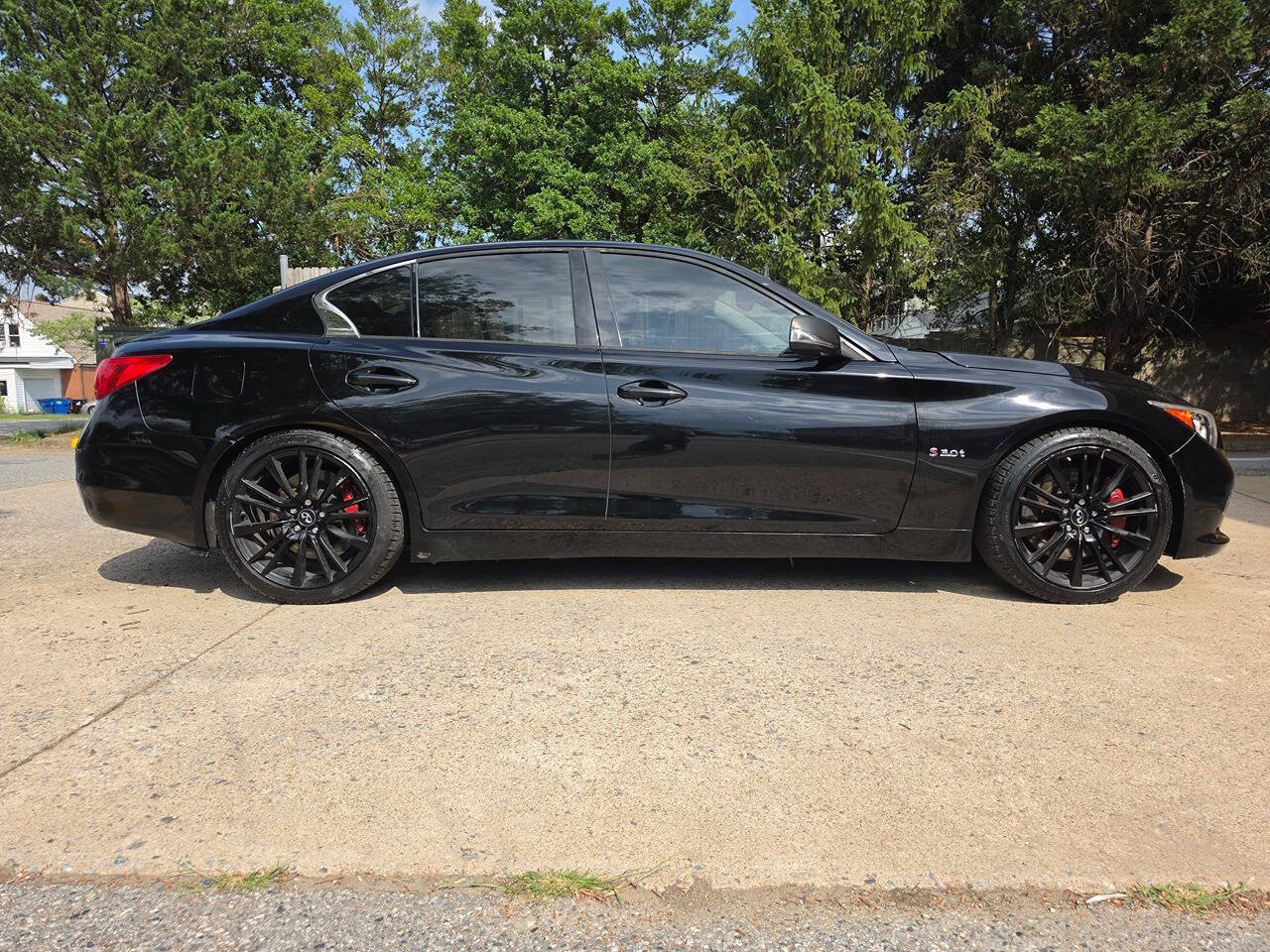 Used 2016 INFINITI Q50 Red Sport 400 AWD/4WD image 5