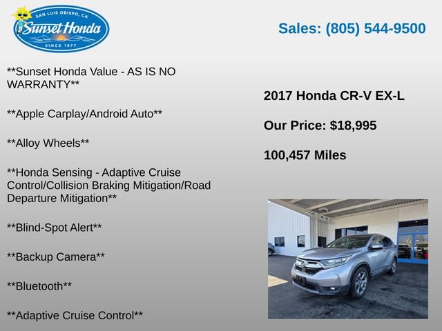 Used 2017 Honda CR-V EX-L image 5