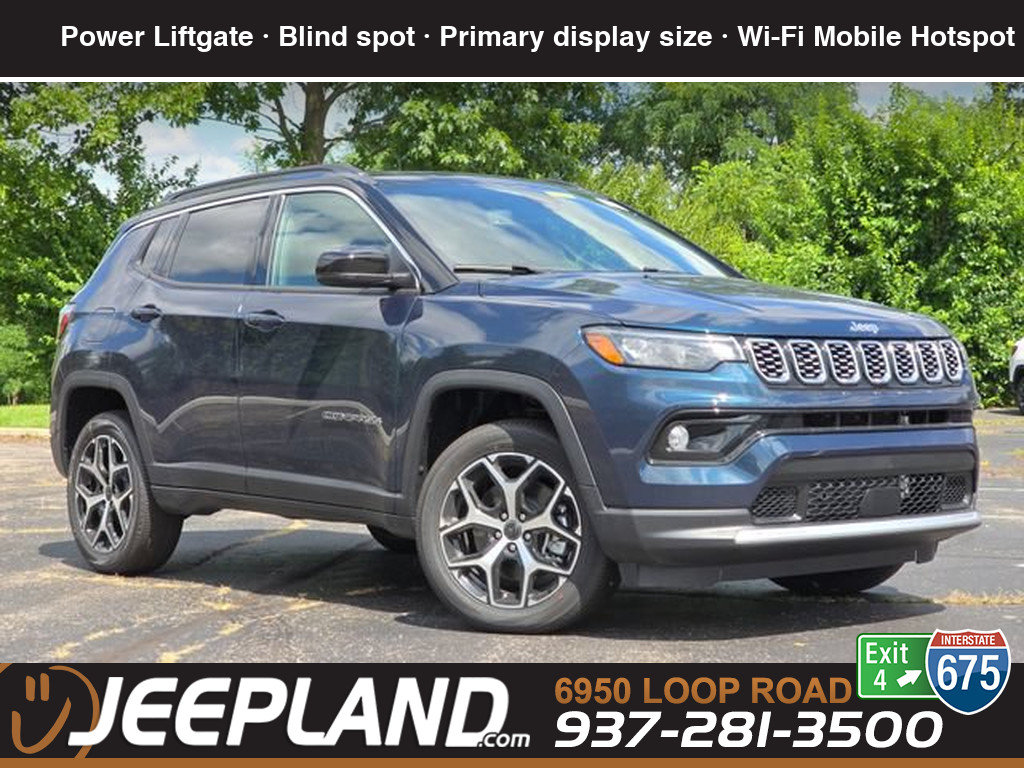 New 2026 Jeep Compass Limited w/ Sun, Sound & Navigation Group
