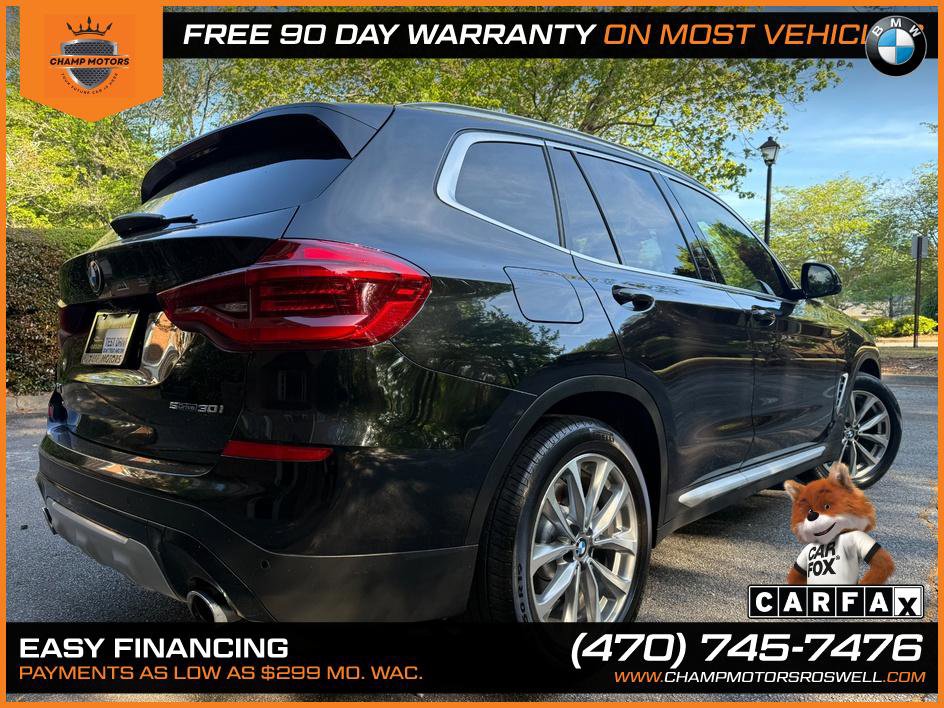 Used 2019 BMW X3 sDrive30i RWD image 8