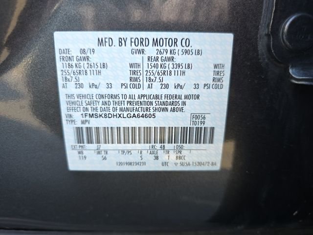 Used 2020 Ford Explorer XLT w/ Equipment Group 202A image 24