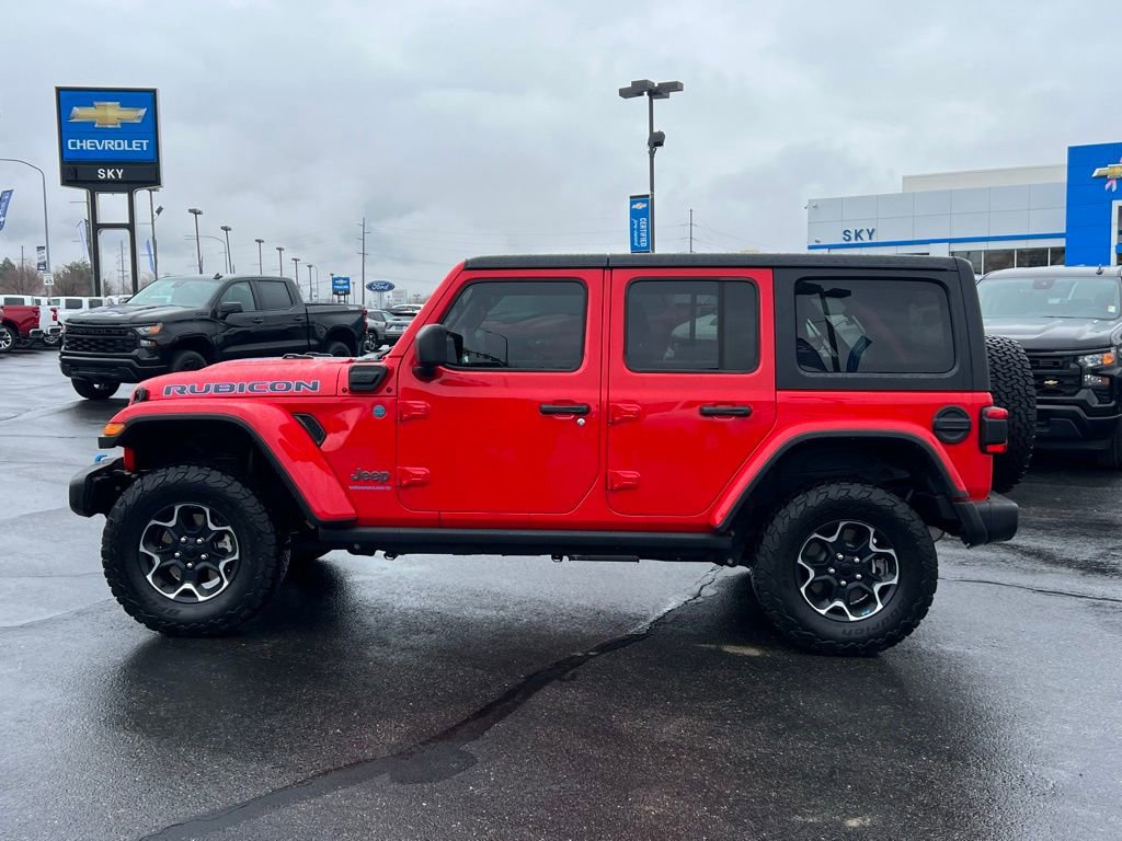 Used 2023 Jeep Wrangler Unlimited Rubicon 4xe w/ Cold Weather Group image 13