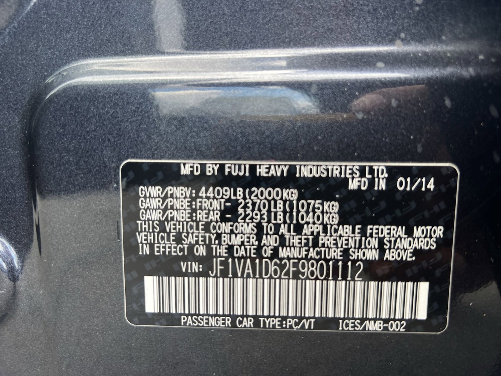 Used 2015 Subaru WRX Premium image 37