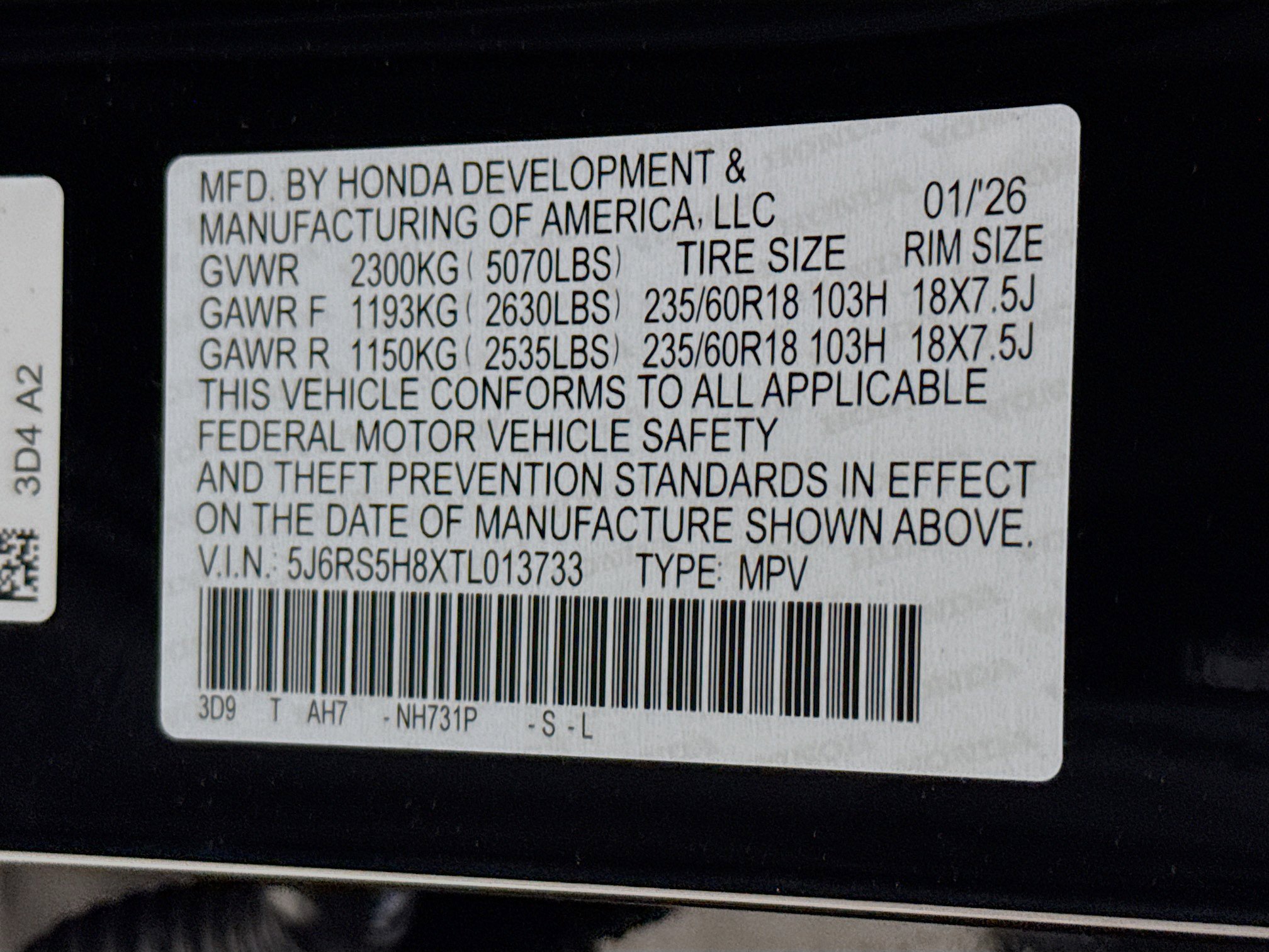 New 2026 Honda CR-V Sport-L image 38