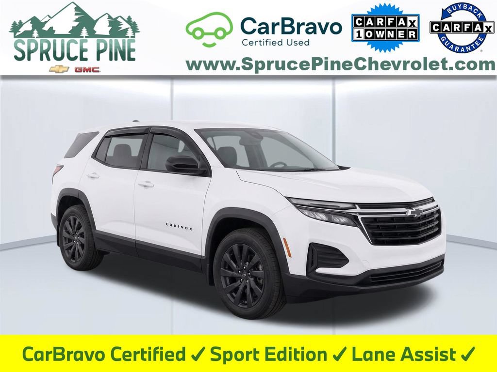Certified 2024 Chevrolet Equinox LS w/ Sport Edition FWD image 1