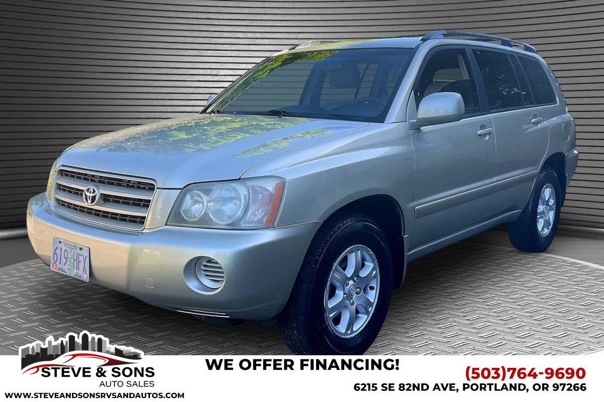 Used 2003 Toyota Highlander 4WD