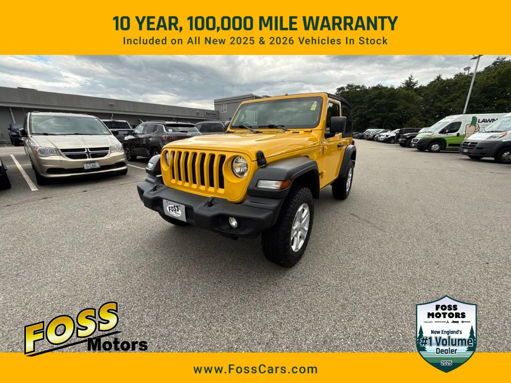 Certified 2021 Jeep Wrangler Sport