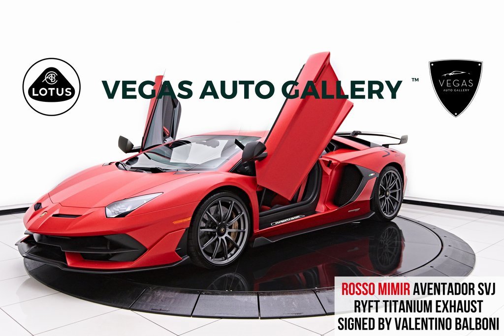 Used 2019 Lamborghini Aventador SVJ