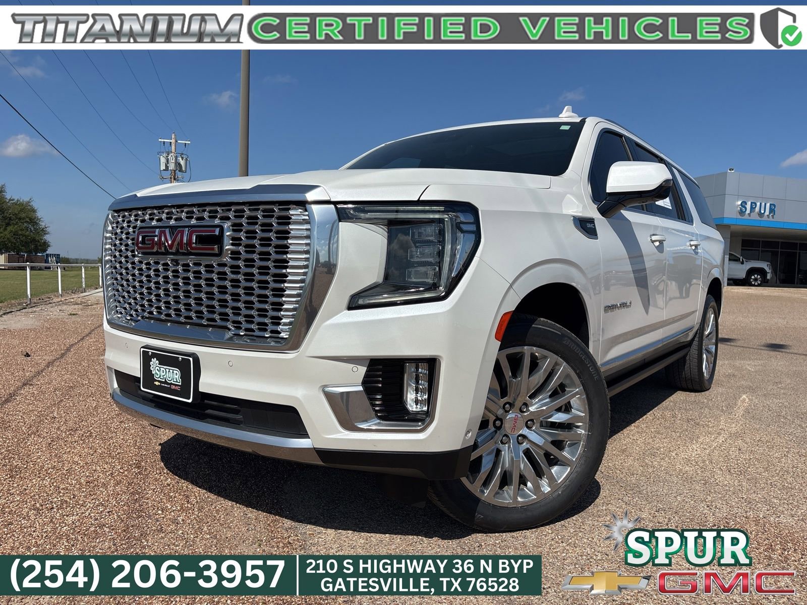 Certified 2023 GMC Yukon XL Denali w/ Advanced Technology Package