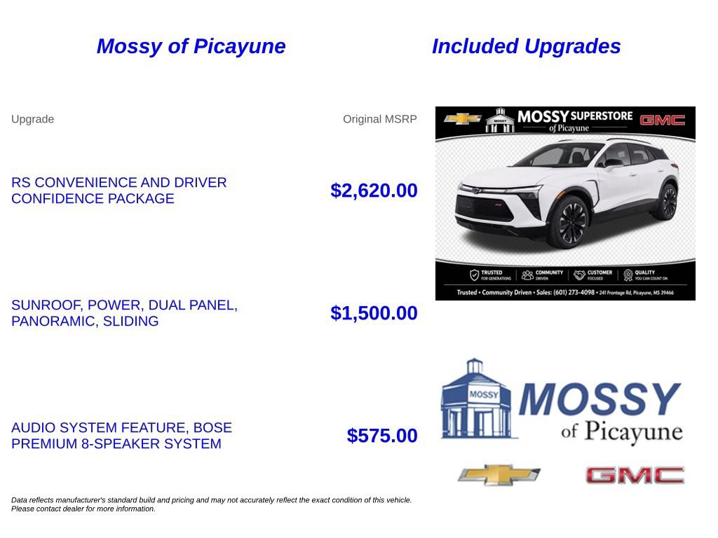 Used 2024 Chevrolet Blazer EV RS RWD image 7