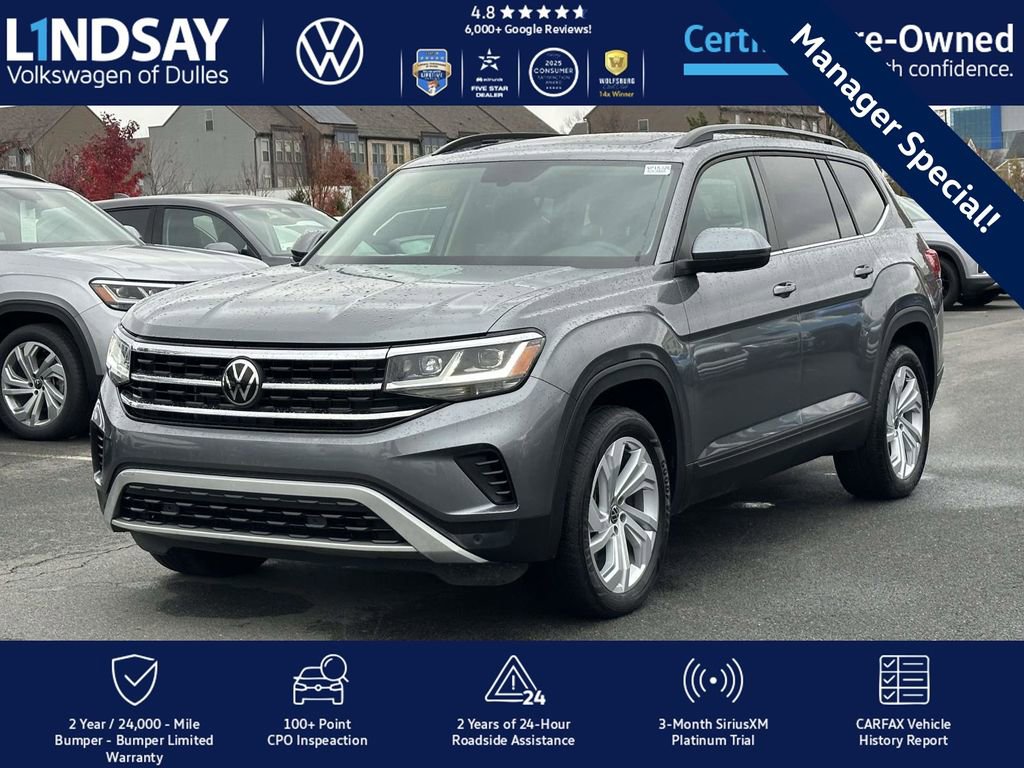 Certified 2023 Volkswagen Atlas SE w/ Panoramic Sunroof Package image 4