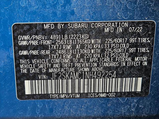 Used 2022 Subaru Forester Wilderness w/ Wilderness Package image 22