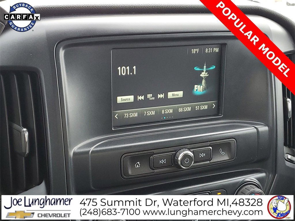 Used 2018 Chevrolet Silverado 1500 Custom w/ Custom Value Package image 13