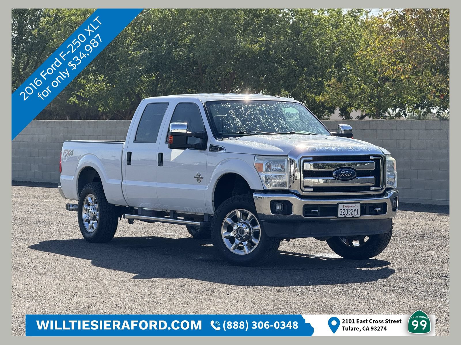 Used 2016 Ford F250 XLT w/ XLT Premium Package AWD/4WD image 1