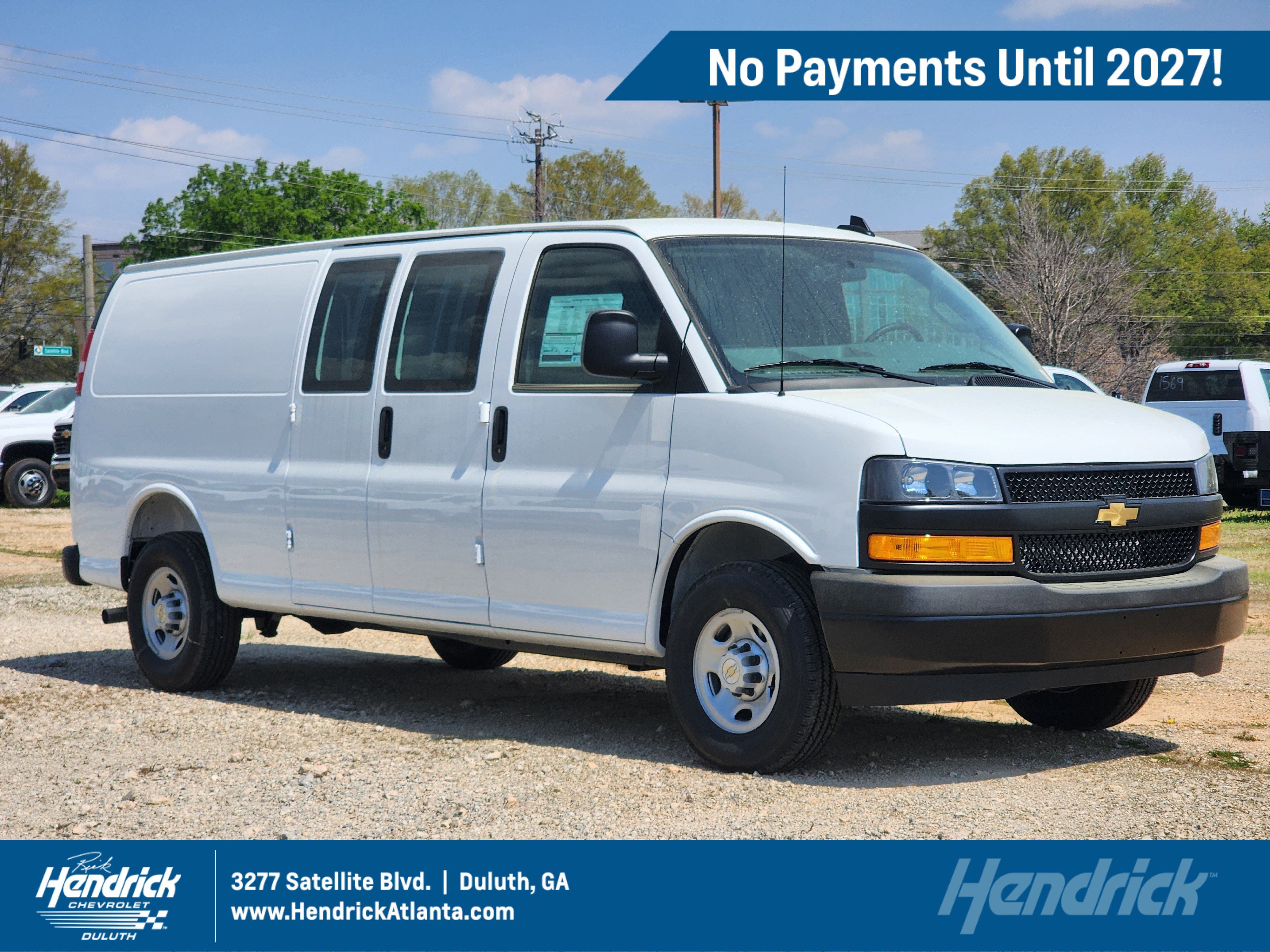 New 2025 Chevrolet Express 2500 Extended w/ Driver Convenience Package RWD image 1