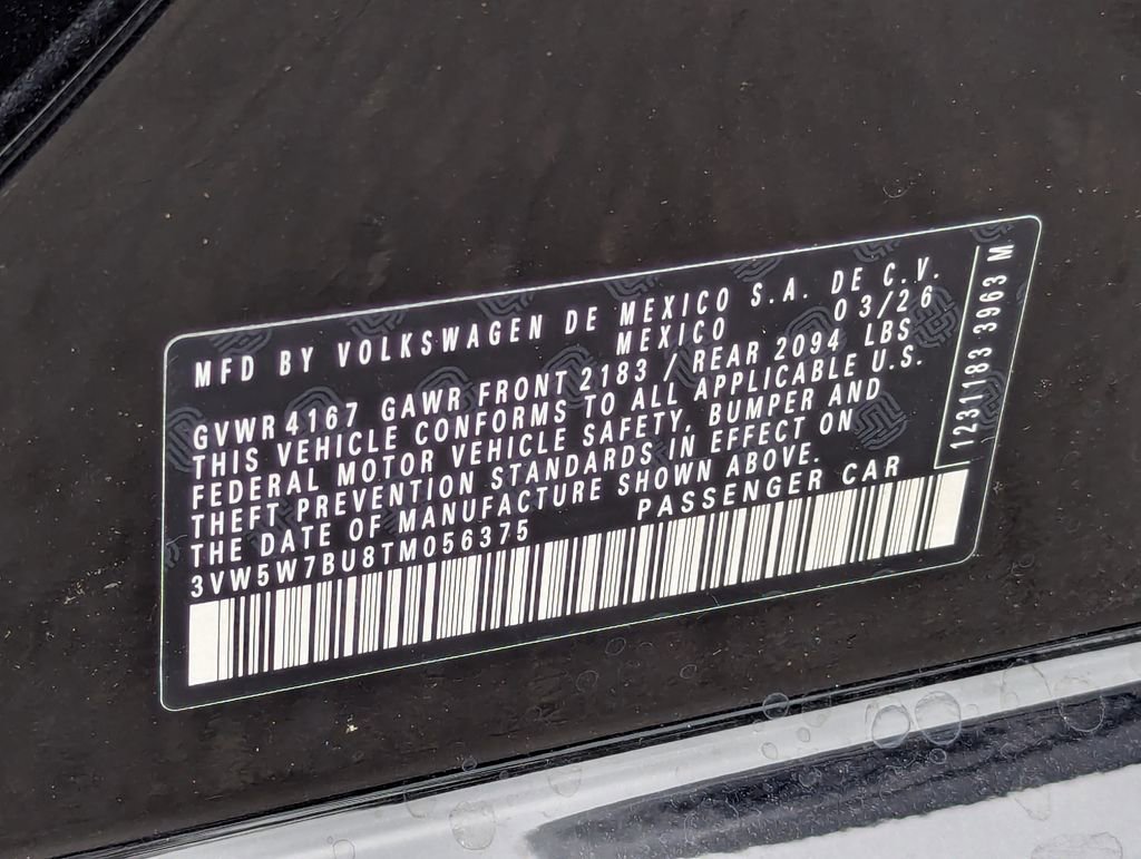 New 2026 Volkswagen Jetta S FWD image 33