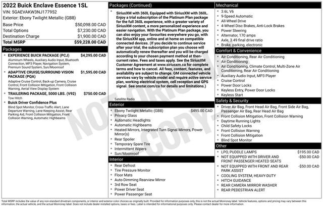 Certified 2022 Buick Enclave Essence w/ Experience Buick Package video 2