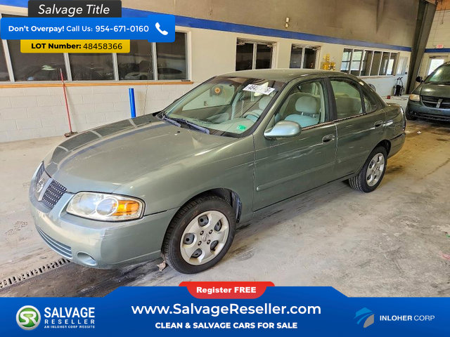 Used 2005 Nissan Sentra 1.8 S w/ (T02) ABS & Side Air Bags Pkg image 1