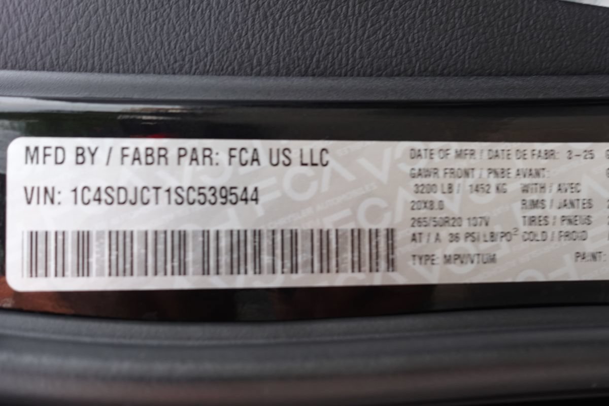 Used 2025 Dodge Durango R/T w/ Blacktop Package AWD/4WD image 53