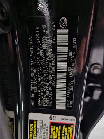 Used 2024 Lexus ES 350 F Sport image 24