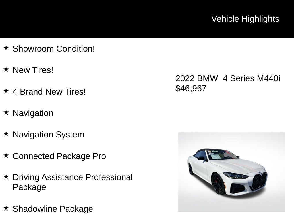 Used 2022 BMW M440i Convertible image 6