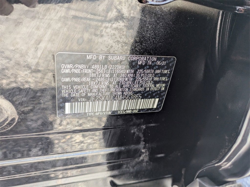 Used 2021 Subaru Forester Limited w/ Popular Package #3 image 29