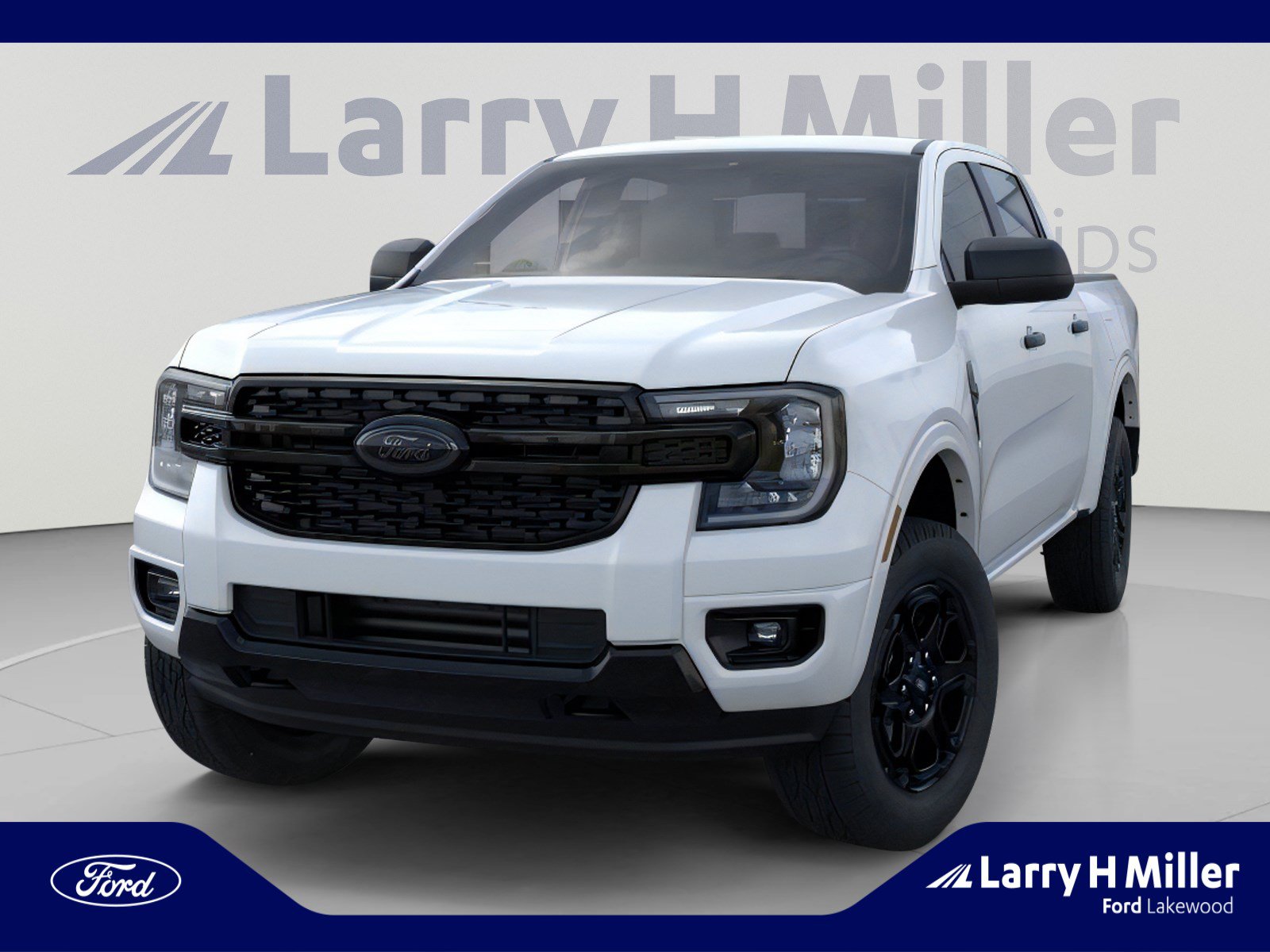 New 2026 Ford Ranger XLT w/ Black Appearance Package AWD/4WD image 2