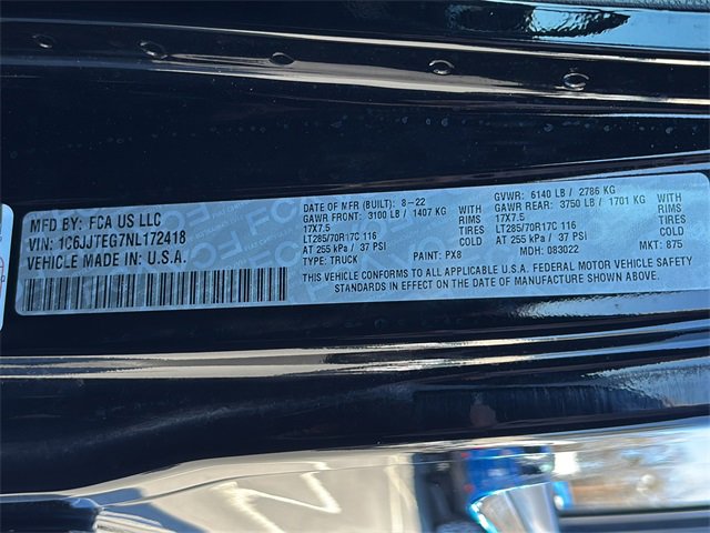 Used 2022 Jeep Gladiator Mojave w/ LED Lighting Group image 42