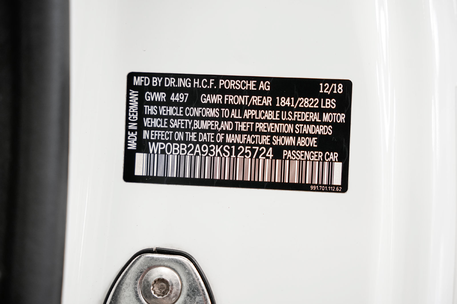 Used 2019 Porsche 911 Targa 4 GTS w/ GTS Interior Package AWD/4WD image 44