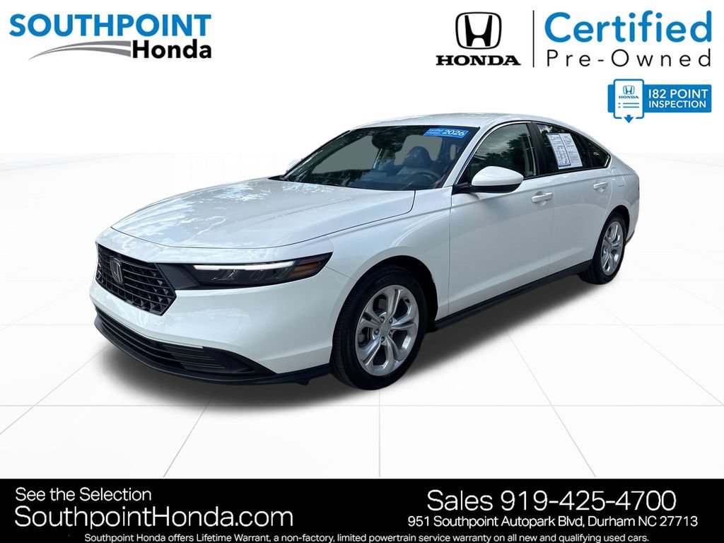 Certified 2026 Honda Accord LX image 3