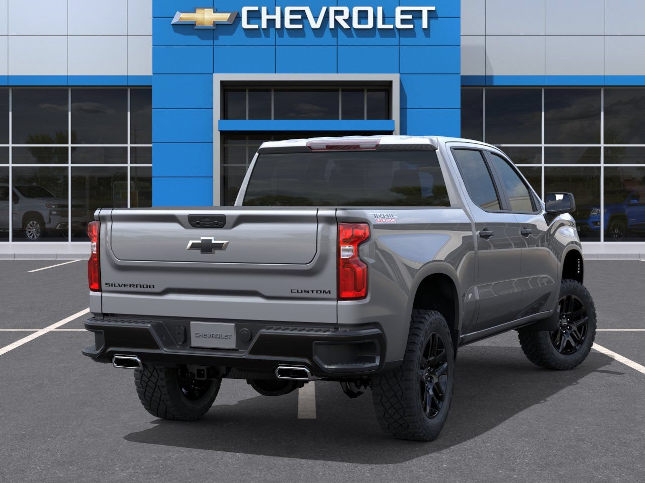 New 2026 Chevrolet Silverado 1500 Custom Trail Boss w/ LPO, Dark Essentials Package AWD/4WD image 4