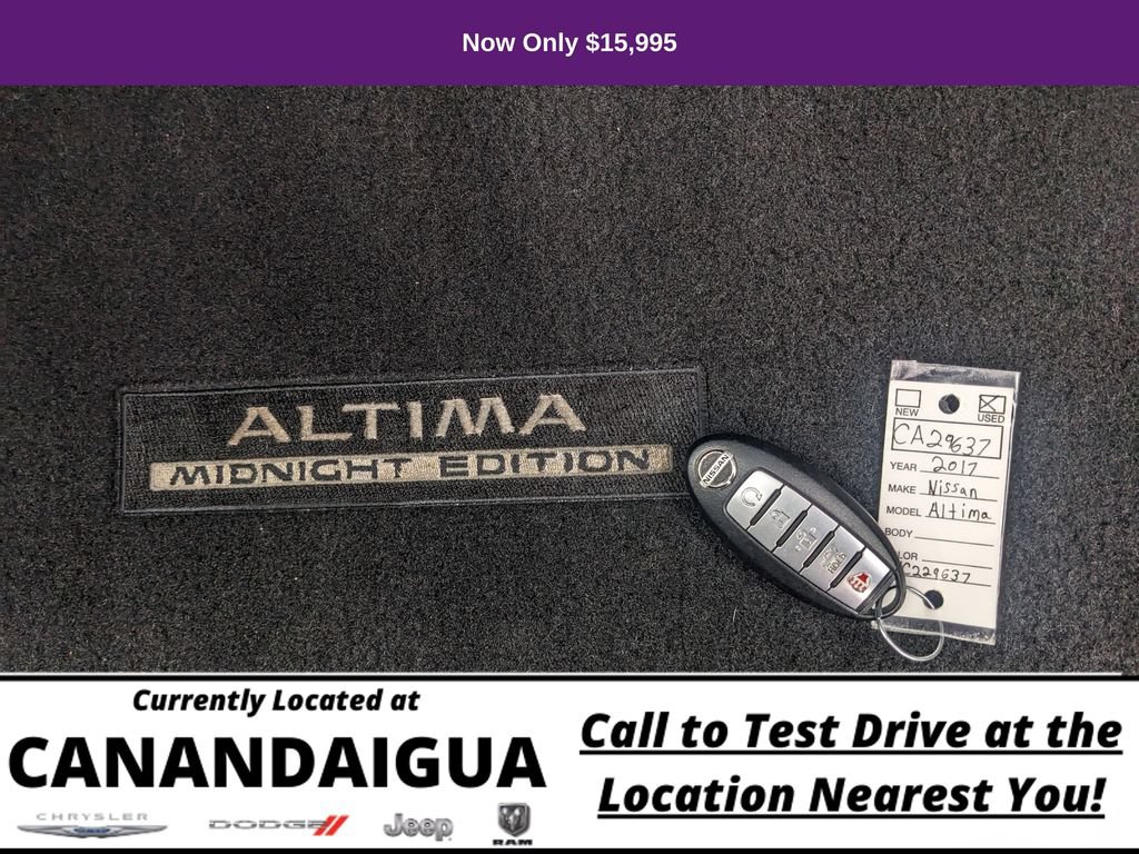 Used 2017 Nissan Altima 2.5 SR w/ Midnight Edition Package FWD image 38