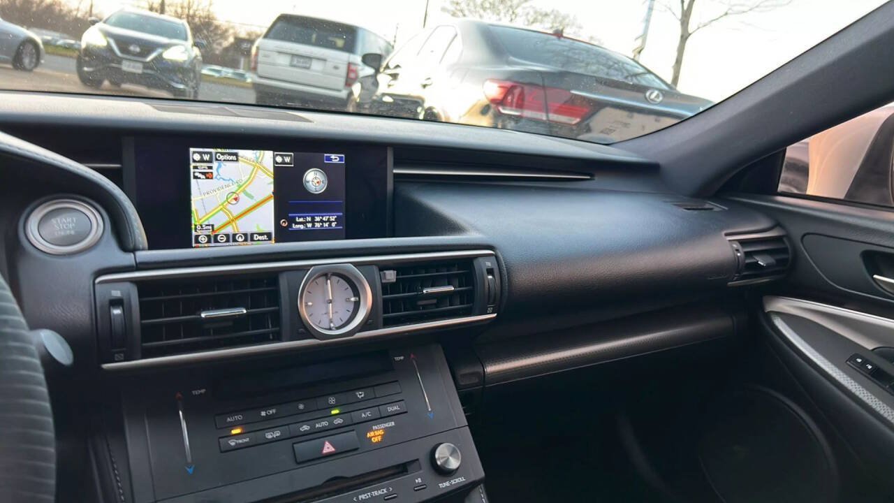 Used 2016 Lexus RC 200t RWD image 12